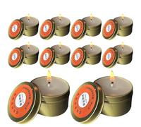 Survival Candles - Portable Odorless Lighting Kit, Durable Source with Long-Lasting Burn Time, Compact Glow Device | for Disaster Backup, Picnic, Travel, Hunting, Outdoor Survival Use