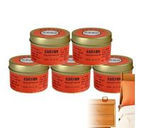 Survival Candles Set - Unscented Candles, 5 Pack 20 to 30 Hour Burn Time Multi Purpose Lighting Supply for Storm Preparedness Shelter Tent Camping and Survival Wax 1.57 inches