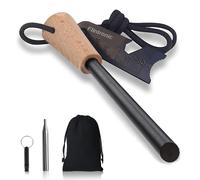 Survival Fire Steel Flint Striker Steel Fire Starter Kit Magnesium Ferrociu