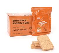 Survival Food Rations, High Energy Biscuits, Fruit Flavour, 12 Packs