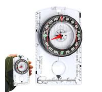 Survival Hiking Service, Portable Outdoor Compass - Portable Orientation Compass,Easy to Use Camping Gear, Travel Survival Supplies