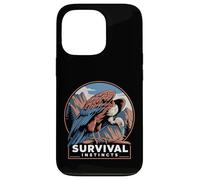 Survival Instincts Vulture Symbol Power Case for iPhone 13 Pro