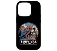 Survival Instincts Vulture Symbol Power Case for iPhone 14 Pro