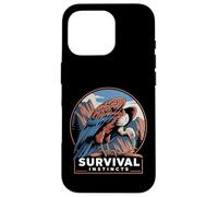 Survival Instincts Vulture Symbol Power Case for iPhone 16 Pro