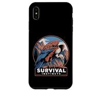 Survival Instincts Vulture Symbol Power Case for iPhone XS Max