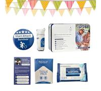 Survival Kit for Farts, Realistic Prank Game with Wet Wipes and Briefs | Funny and Strange Toys, for Travel, Parties, Office Surprises and Family or Friends