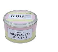 Survival Kit In A Can Mother of the Groom Funny Wedding Day Gift - Unique Keepsake for Mum - Fun Thank You Present from Son - Novelty Gift Box with Card (Pink/Cream)
