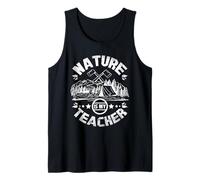 Survival Nature is My Teacher Outdoor Bushcraft Adventure Tank Top