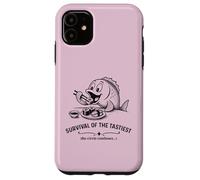 Survival of the Tastiest Sushi Lover Funny Case for iPhone 11