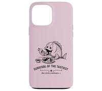 Survival of the Tastiest Sushi Lover Funny Case for iPhone 13 Pro Max
