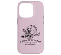 Survival of the Tastiest Sushi Lover Funny Case for iPhone 14 Pro