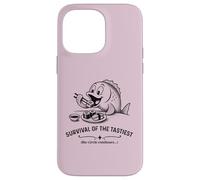 Survival of the Tastiest Sushi Lover Funny Case for iPhone 14 Pro Max