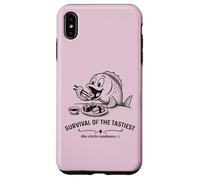 Survival of the Tastiest Sushi Lover Funny Case for iPhone XS Max