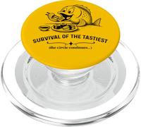 Survival of the Tastiest Sushi Lover Funny PopSockets PopGrip for MagSafe