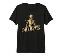 Survival Prepping Preppers Survivalist Doomsday Prepper Premium T-Shirt