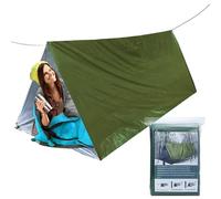 Survival Shelter - Emergency Tubular Shelter, Lightweight Waterproof Thermal Anti-Wind Sleeping Bag Blanket for Men Women Mountaineering Camping Hiking