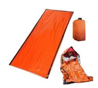 Survival Sleeping Blanket | Waterproof Lightweight Blanket - Sleep Survival Shelter, Waterproof Lightweight Gear, Portable Thermal Sleeping Bag for Camping