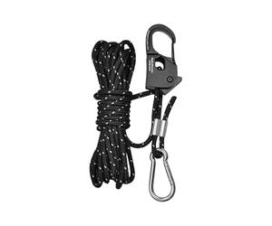 Survival Sling: Reflective Nylon Camping Rope, Outdoor Adjustable Cord Buckle, Tie Down Ropes, Strong and Versatile for Shelter, Climbing, Backpacking, Garden