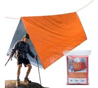 Survival Tents and Shelters - 2-Person Outdoor Camping Tent - Lightweight Thermal Sack Blanket Lifesaving Windproof Sleeping Bag Tarp Gear for Mountaineering Men Women Kids Outdoor Camping Hiking