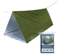 Survival Tents and Shelters,Survival Shelter Tube Tent - Waterproof Lightweight Windproof Tarp Thermal Sack Blanket Sleeping Bag Gear for Hiking Mountaineering Camping