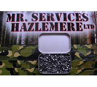 SURVIVAL TIN OF 250 x VICTORY STRIKE POINTED .22-5.5mm CALIBER AIR GUN PELLETS