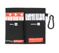 Survival Wallet First Aid Kit with equipment