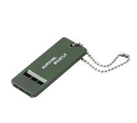 Survival Whistle - Loud Outdoor Safety for Hiking, Camping, Rescue | High Decibel Signal Whistle with Keychain, Lightweight and for Outdoor Adventures, Wilderness Survival, A