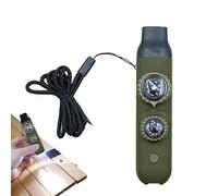 Survival Whistle - Safety Device, Outdoor Supplies, Loud Signal Decibel Output, 7-in-1 Functionality, Camping Gear, Lightweight Accessories For Hikers Runners Boating