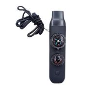 Survival Whistle - Safety Whistle | Sound Survival, Survivals Whistl es with Compass | Loud Sounds Survivals W histlee with LED Light | Mountaineering Hiking Men Safety Gear Temperature Gauge
