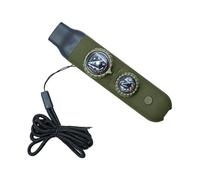 Survival Whistle with Compass 7-in-1 Outdoor Camp Safety Supplies