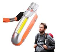 Survival Whistle With Lanyard,3 Modes LED Light Up Whistle With Lanyard - Type-C Charging SOS Multi-Function Survival Whistle For Personal Safety