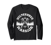 Survival Wilderness Warrior Outdoor Bushcraft Adventure Long Sleeve T-Shirt
