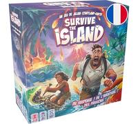 Survive The Island (FR; Édition 2024) - Jeu de Plateau - Aventure d'évasion avec de Nouveaux Monstres! - Jeu de stratégie - Ages 8+ - 2-5 joueurs - 45 Minutes - Un jeu de Zygomatic