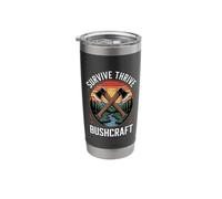 Survive Thrive Bushcraft Camping Survival Axe Stainless Steel Insulated Tumbler