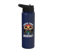 Survive Thrive Bushcraft Camping Survival Axe Stainless Steel Insulated Water Bottle