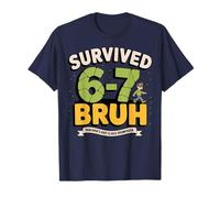 Survived 6-7 Bruh Teacher's Out Class Dismissed T-Shirt