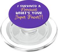 Survived a Narcissist Divorce Party Gifts for Divorcees PopSockets PopGrip for MagSafe