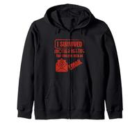 Survived Another Meeting That Could’ve Been An Email Office Zip Hoodie