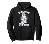 Survived another Night Shift Ghost Doctor Nurse Pullover Hoodie