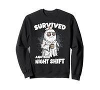 Survived another Night Shift Ghost Doctor Nurse Sweatshirt