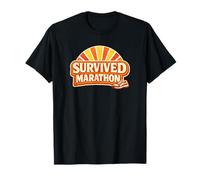Survived Marathon Death March Vintage Runner Tee T-Shirt