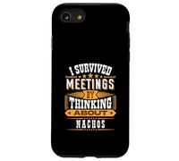 Survived Meetings by Thinking About Nachos Case for iPhone SE (2020) / 7 / 8
