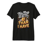 Survived More Bible Lessons Than I Have Premium T-Shirt