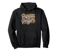 Survived Pupusas Prayers Salvadoran Humor Faith Funny El Pullover Hoodie