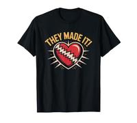 Survived Spouse Heart Attack Caregiver Support Recovery Hero T-Shirt