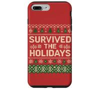 Survived The Holidays Ugly Sweater Funny Case for iPhone 7 Plus/8 Plus