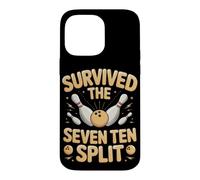 Survived the Seven Ten Split Bowling Bowler Case for iPhone 14 Pro Max