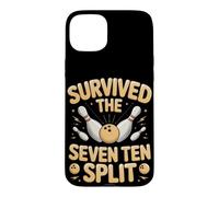 Survived the Seven Ten Split Bowling Bowler Case for iPhone 15 Plus