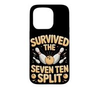 Survived the Seven Ten Split Bowling Bowler Case for iPhone 15 Pro