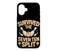 Survived the Seven Ten Split Bowling Bowler Case for iPhone 16